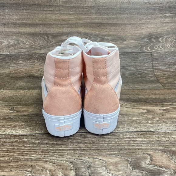 Vans Sk8-Hi Tapered Stackform Peach Uniesex M7 W8.5 Sneakers Platform Chunky - Picture 5 of 8